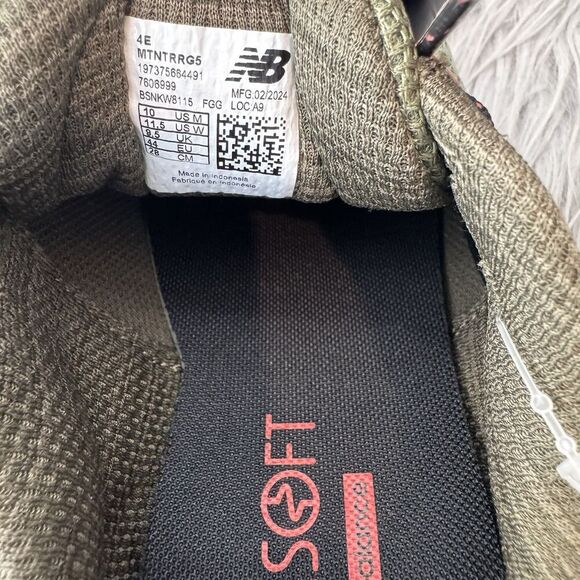 New Balance Dynasoft Nitrel V5 Men’s 10 Green Trail Running Sneakers - Picture 9 of 12